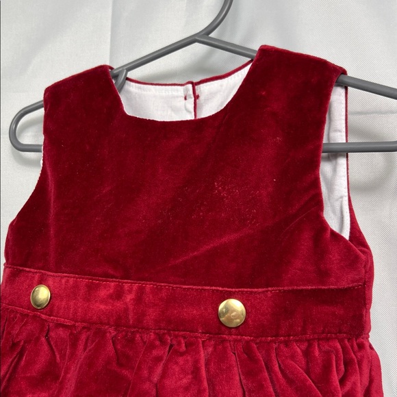 Sal & Pimenta Red Velvet bubble Romper size 18 months - Picture 3 of 10